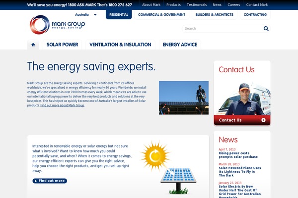 markaustralia.com.au site used bluesip