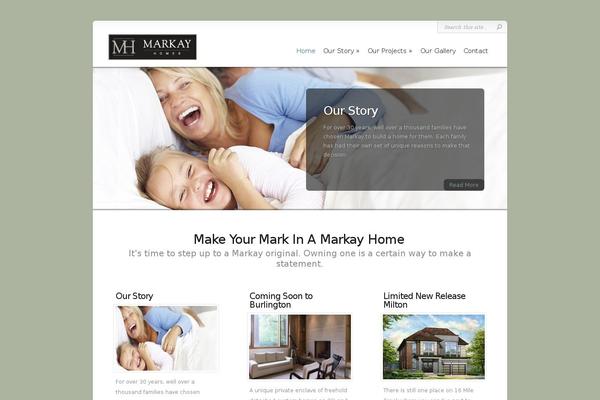Chameleon Child theme site design template sample