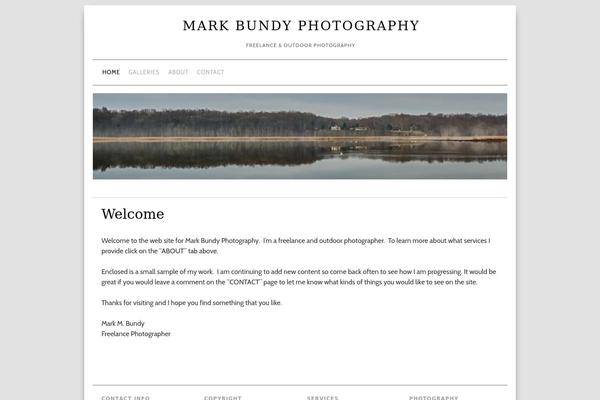 Brunelleschi theme site design template sample