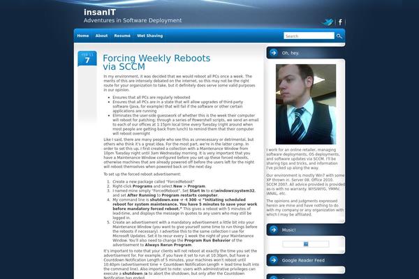 intrepidity theme site design template sample