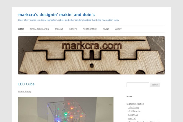 Site using Flickr API plugin