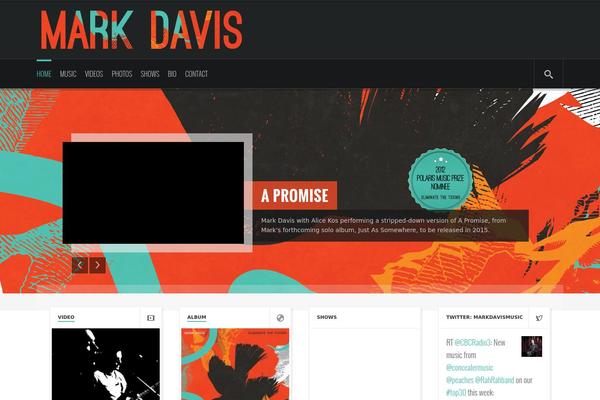 Site using Audiotheme plugin