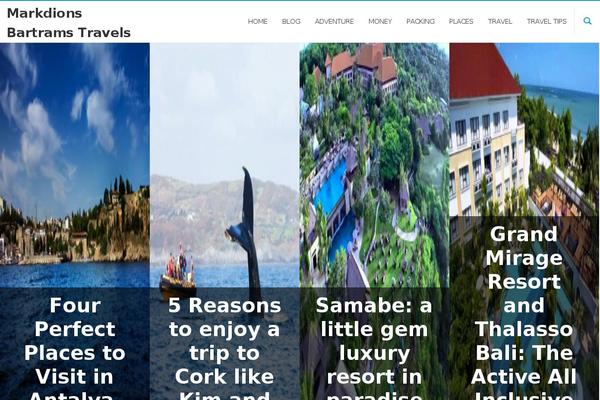 markdionsbartramstravels.com site used Longform