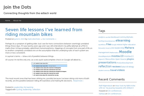 markdrechsler.com site used Responsive Mobile