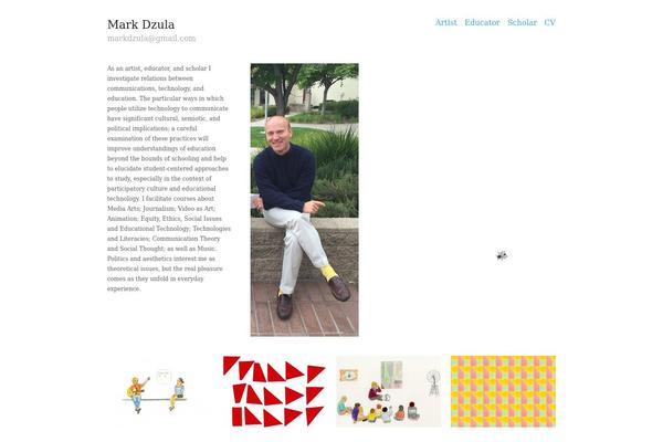 markdzula.com site used Hatch