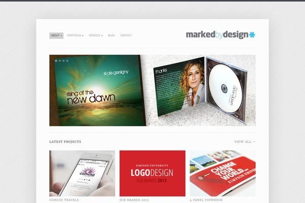 Equilibrium theme site design template sample