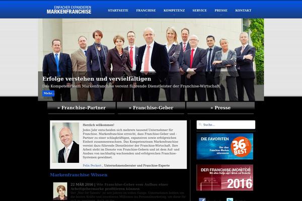 Duotive Two theme site design template sample