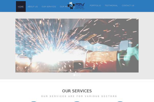 Renovation theme site design template sample