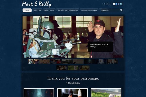 Clockstone theme site design template sample