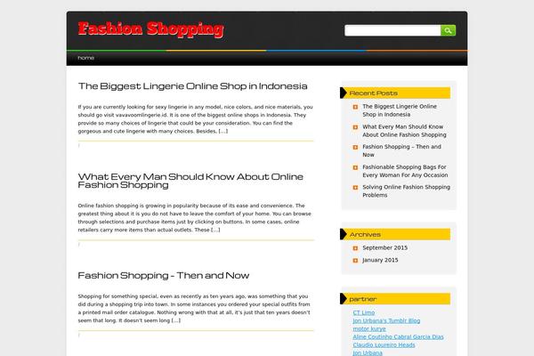 Arb theme site design template sample
