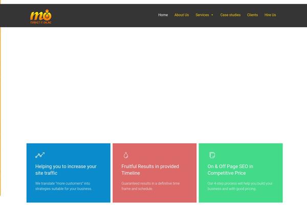 Digitalagency theme site design template sample