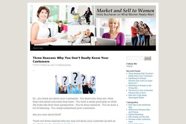 Twenty Ten theme site design template sample