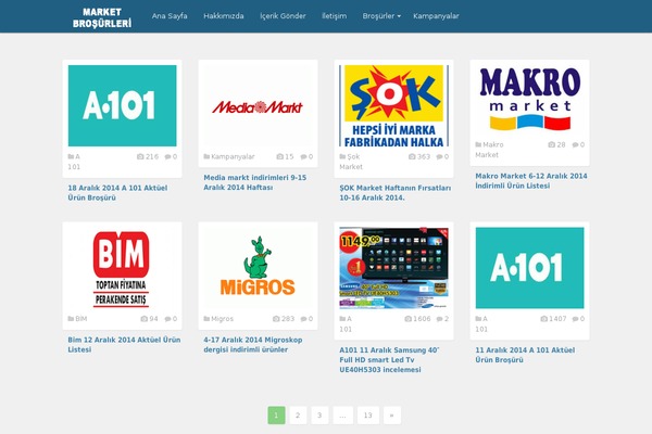 The NewsMag theme site design template sample