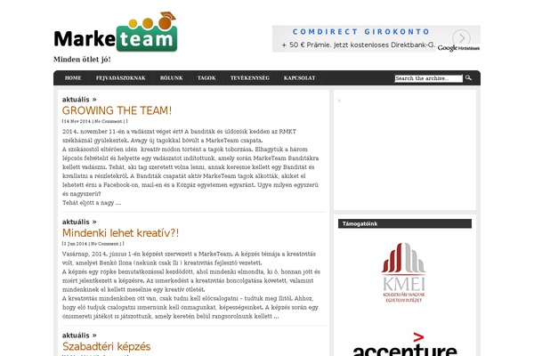 marketeam.ro site used quickstart