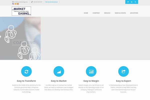 Bostan theme site design template sample