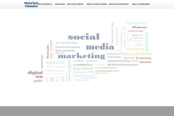 Scroller theme site design template sample