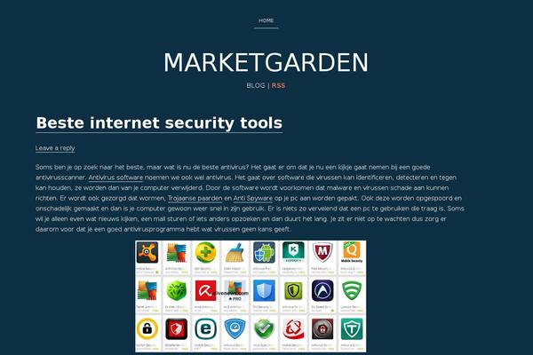 Ashe theme site design template sample