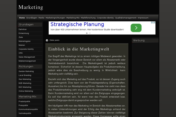 marketing-formen.de site used raindrops
