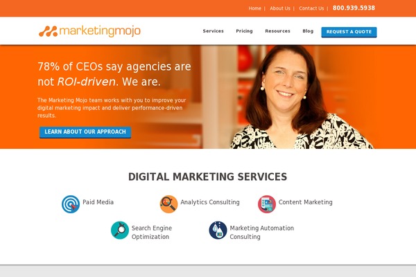 marketing-mojo.com site used Marketingmojo