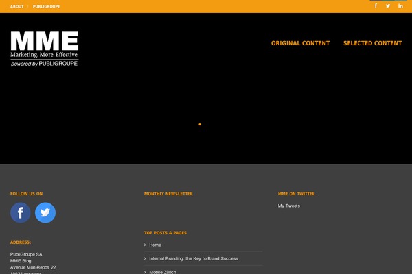 Mana theme site design template sample