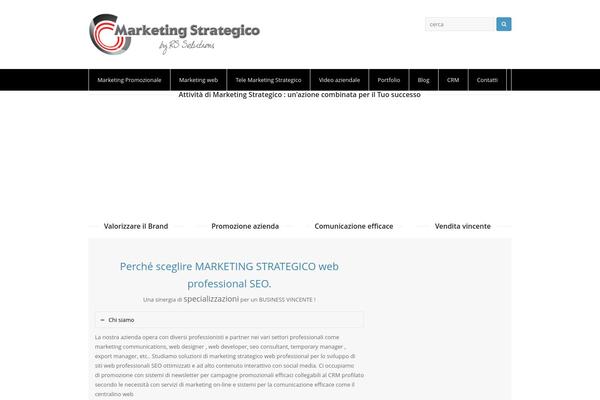 Total theme site design template sample