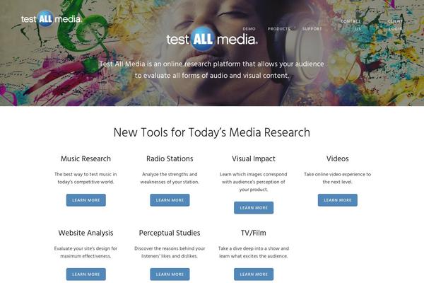 Showcase-pro theme site design template sample