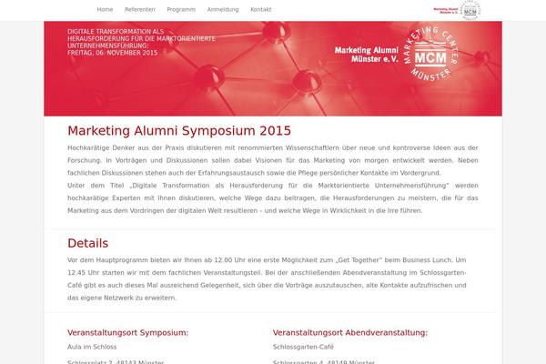 Unite theme site design template sample
