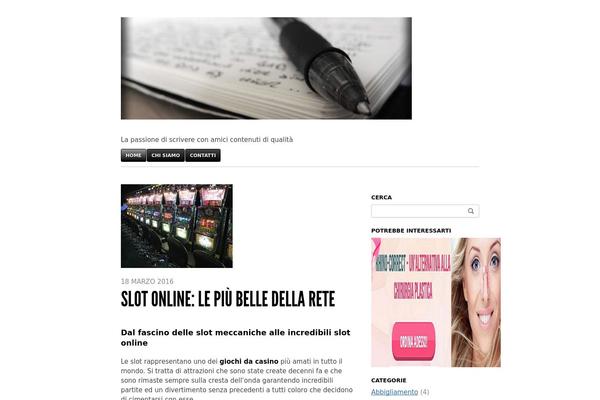 Blaskan theme site design template sample