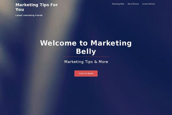 Sydney theme site design template sample