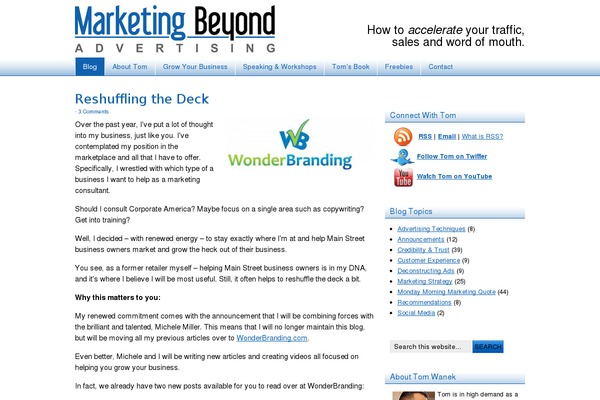 Dynamik theme site design template sample
