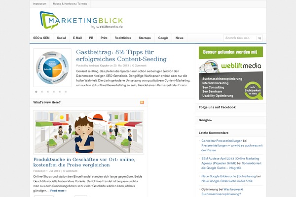 Daily theme site design template sample