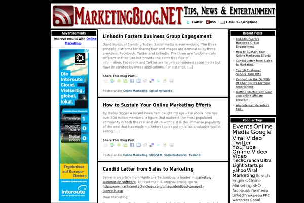 marketingblog.net site used Xeiro