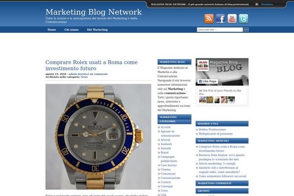 Code-blue_20 theme site design template sample