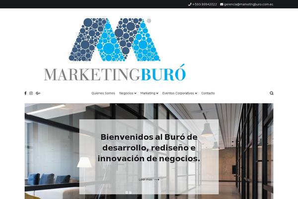 Cenote theme site design template sample