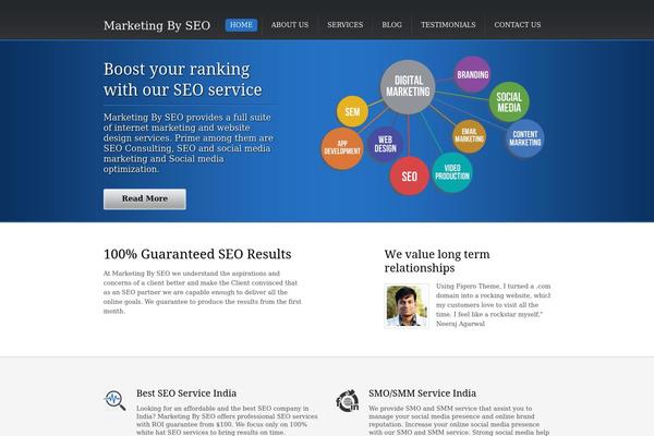 Sketchmini theme site design template sample