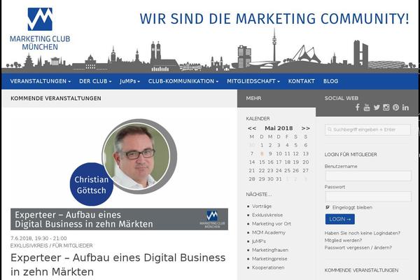 Site using Events-manager-pro plugin