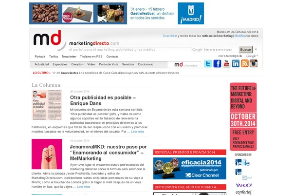 marketingcomunidad.com site used Socialmood