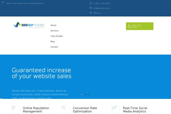 Site using WP FollowMe plugin