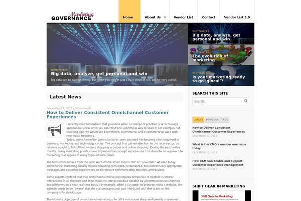 Delicious Magazine theme site design template sample