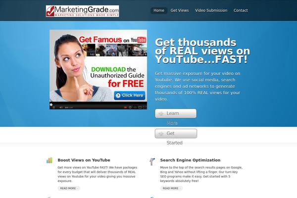 Optimize theme site design template sample