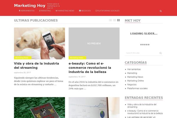 WordX theme site design template sample