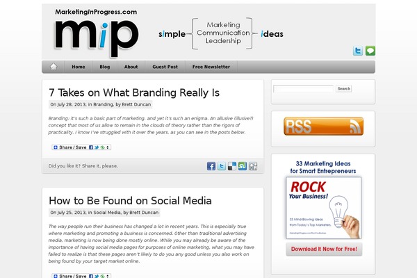 Iblogpro theme site design template sample
