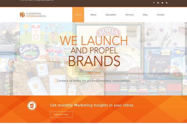 Sapphire theme site design template sample