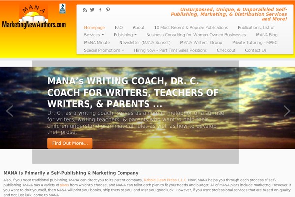 Salient Child theme site design template sample