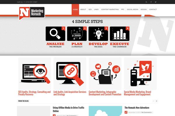 Sympathique theme site design template sample