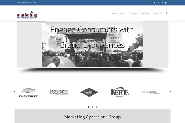 Salbii theme site design template sample