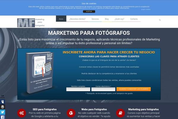 Spotlight website example screenshot