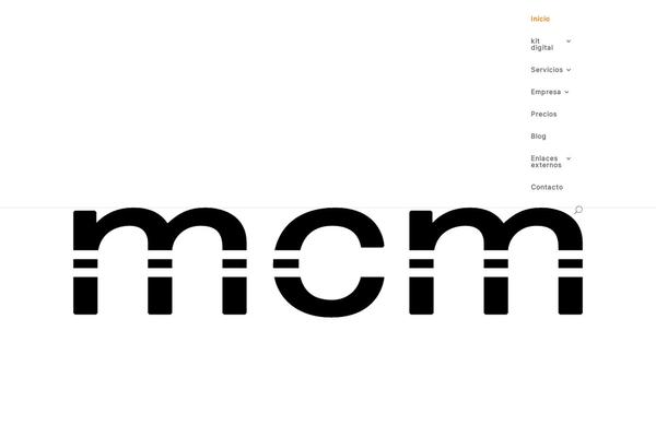 Mcm theme site design template sample