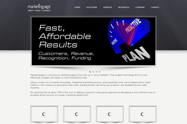 Karma theme site design template sample