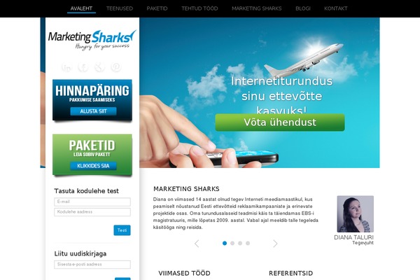 Alterna theme site design template sample